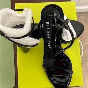 Gianni Bini Black Patent Leather Stiletto Heels